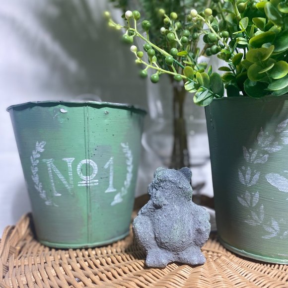 NEW Garden Mini Cement Concrete Frog - Picture 2 of 9